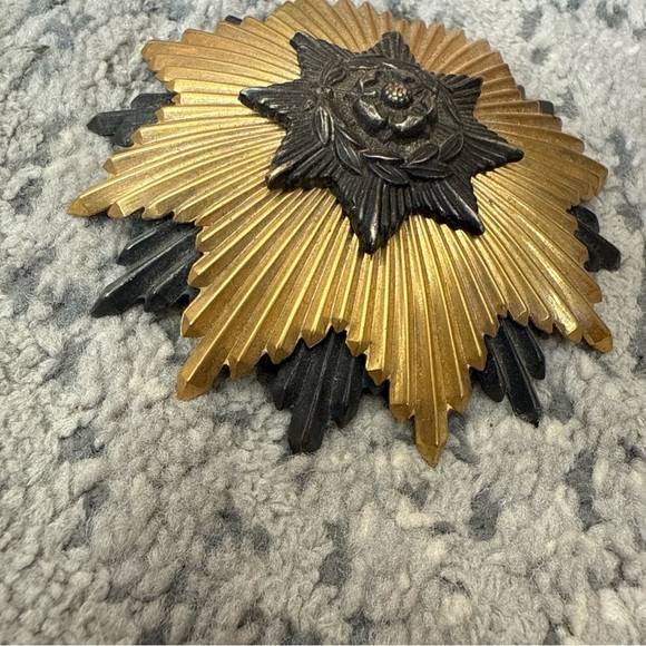 Vintage Agnew Signed Large 3 Inch Starburst Brooch Or Pendant - Picture 2 of 5